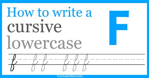 cursive of f|Cursive f – How to Write a Lowercase f in Cursive .